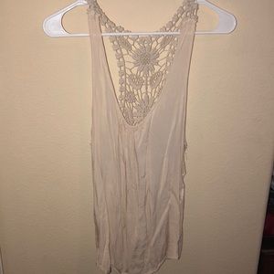 Cream Tank top